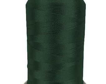 Floriani 40 wt. Polyester Embroidery Thread - 1,100 yards, 1,000 meters per Cone/Spool - Floriani PF249 Mitchell Green