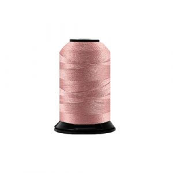 Floriani 40 wt. Polyester Embroidery Thread - 1,100 yards, 1,000 meters per Cone/Spool - Floriani PF1600 Light Mulberry Pink