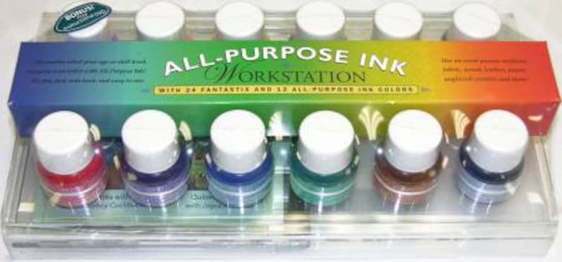 Workstation All Purpose Ink from Tsukineko Rustic Collection