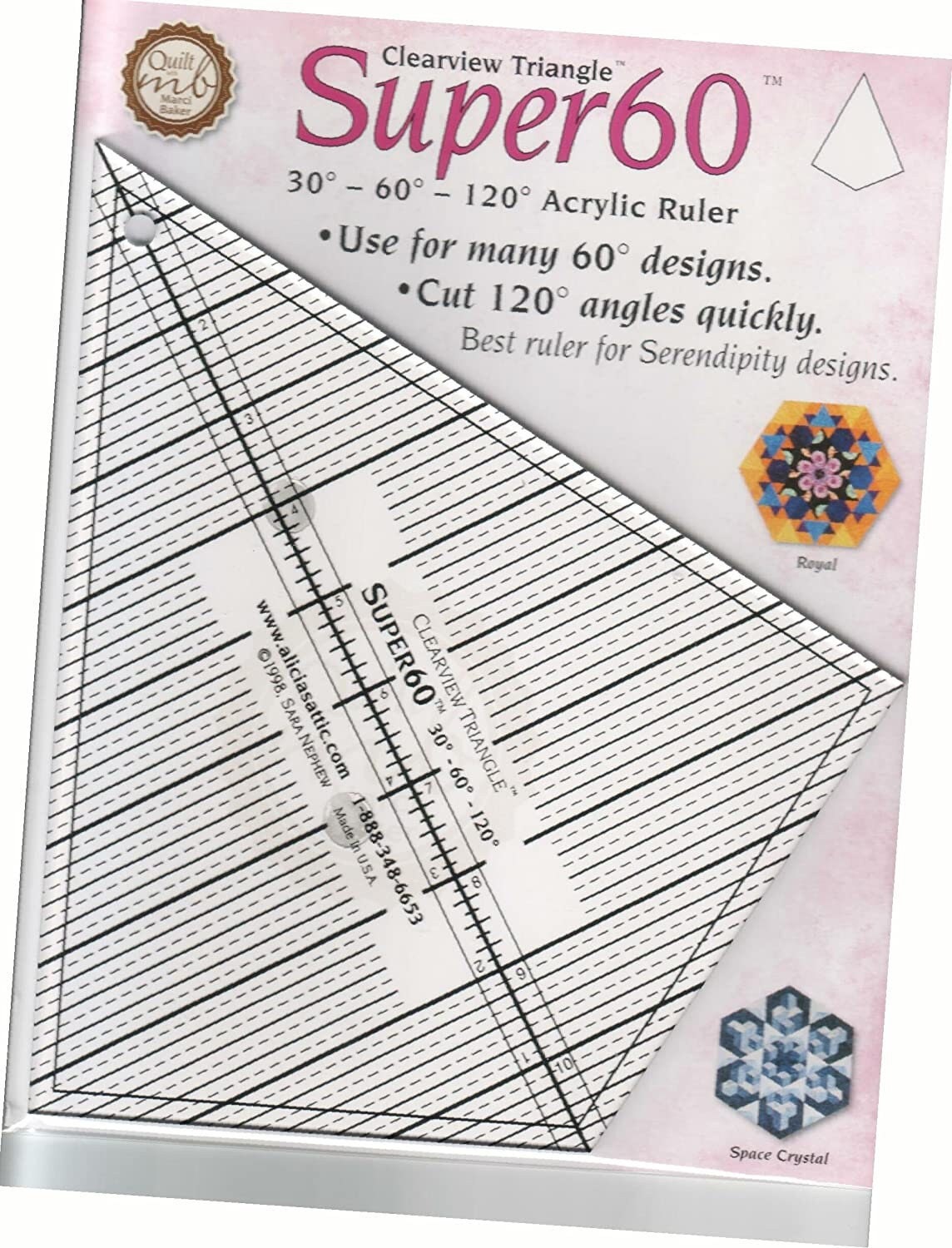 Super60 Clearview Combo Triangle Ruler From Alicia's - Etsy Norway