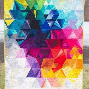 Tesselation Quilt Pattern by Nydia Kehnle & Alison Glass - Free Shipping