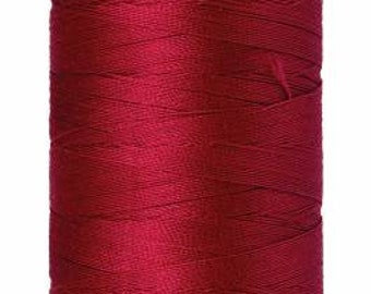Mettler Silk Finish Cotton Thread 50wt 547yd Country Red