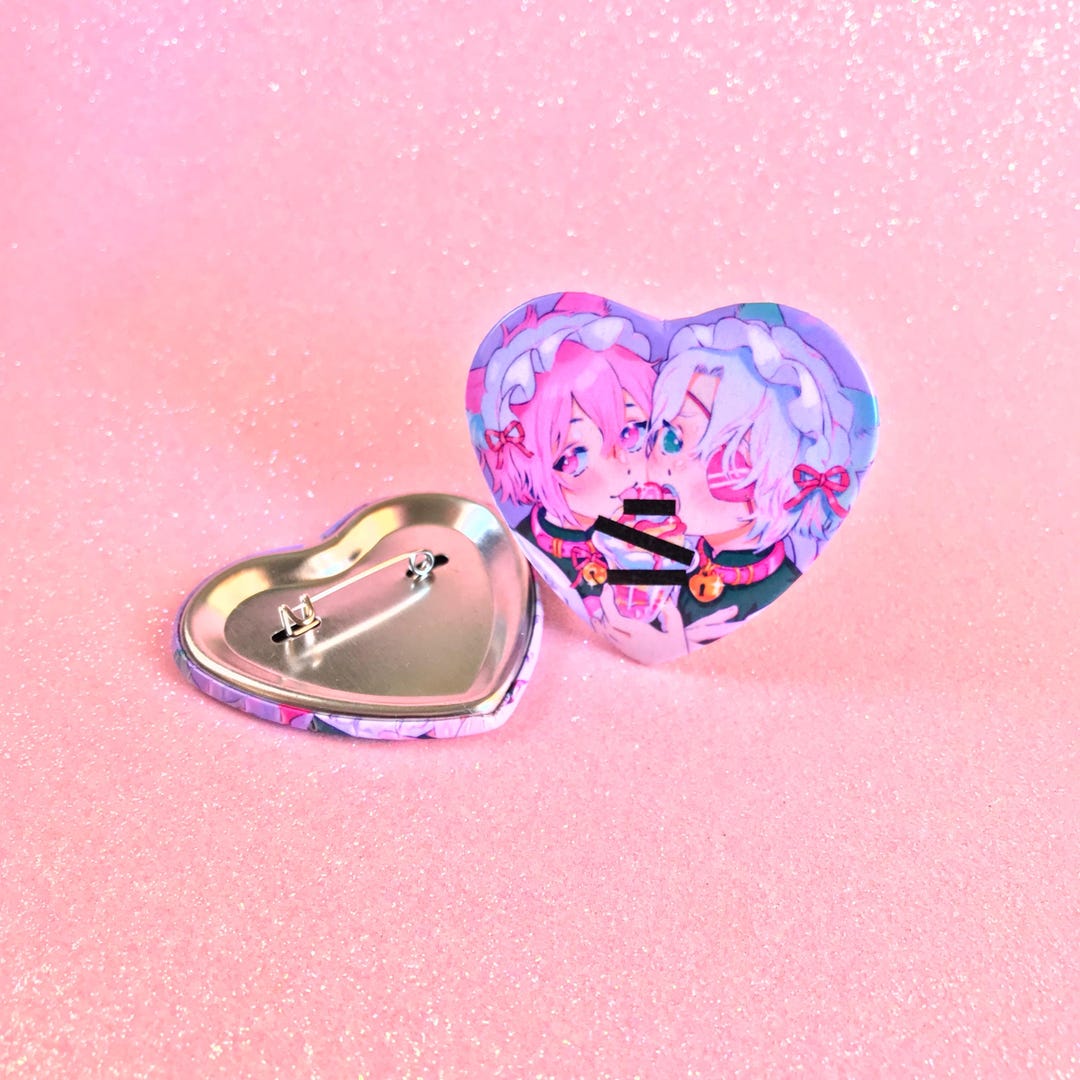 Parfait Catboy Button - Etsy