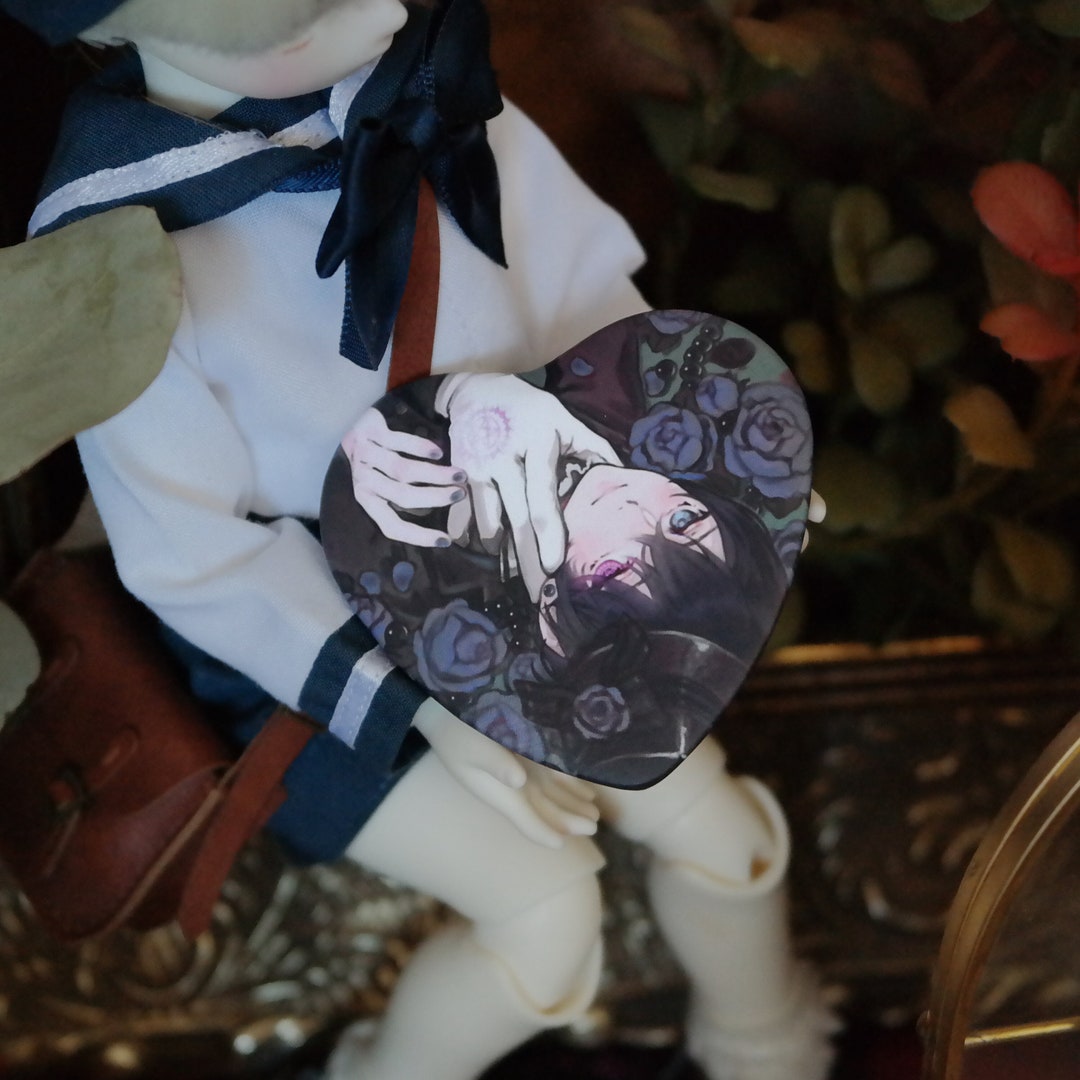 Black Butler Button Badge Itabag Fanart - Etsy
