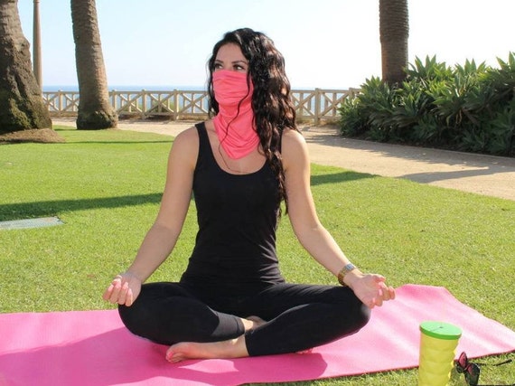 3 Pack Masks -The Most Breathable, Antimicrobial & Moisture Wicking Bamboo and Poly Fabrics, single layer mask (with or without bandana)