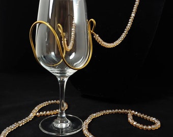 925 Sterling Silver Crossed Wine Glasses Pendant Necklace 925 Sterling Silver Crossed Wine Glasses Pendant Necklace