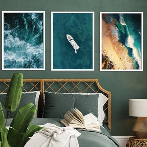 Coastal Wall Set Prints, Nautical Decor, Surf Prints, Prints Summer Wall Art, Beach Prints, Summer Art, Boho Beach Gallery Wall NAP598