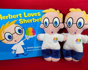 Herbert plush doll & picture book