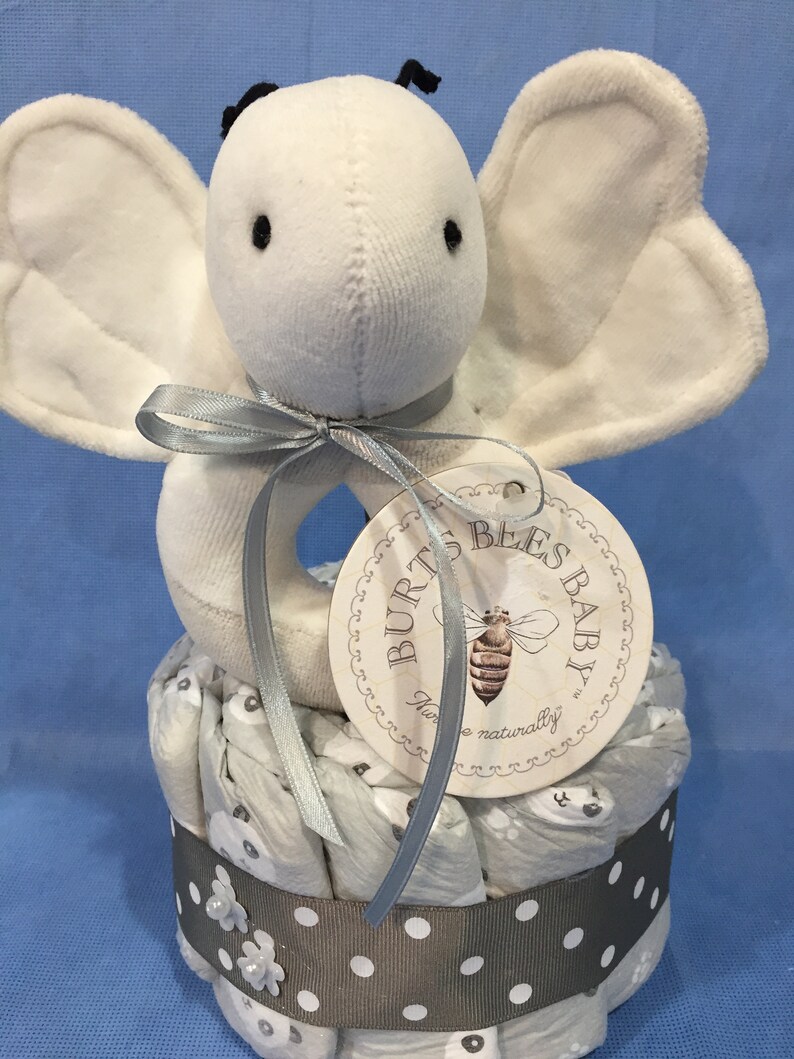 Honest Company Diapers Mini Bee Diaper Cake Made with
