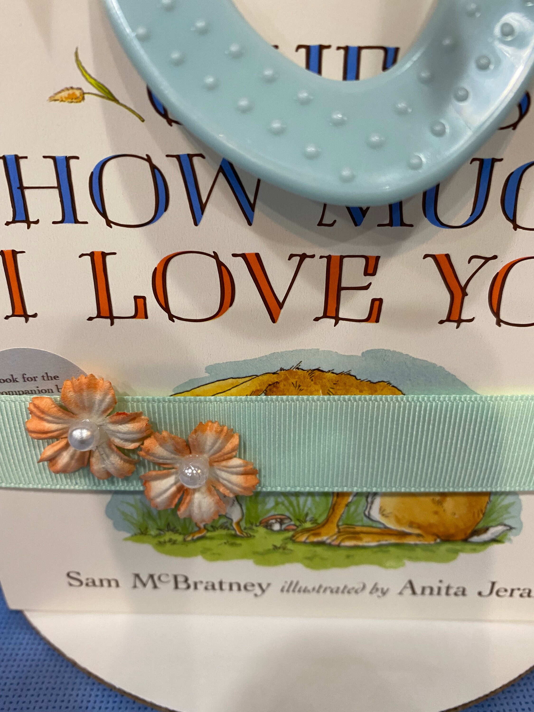 Honest Company Diapers Guess How Much I Love You Rabbit Teether