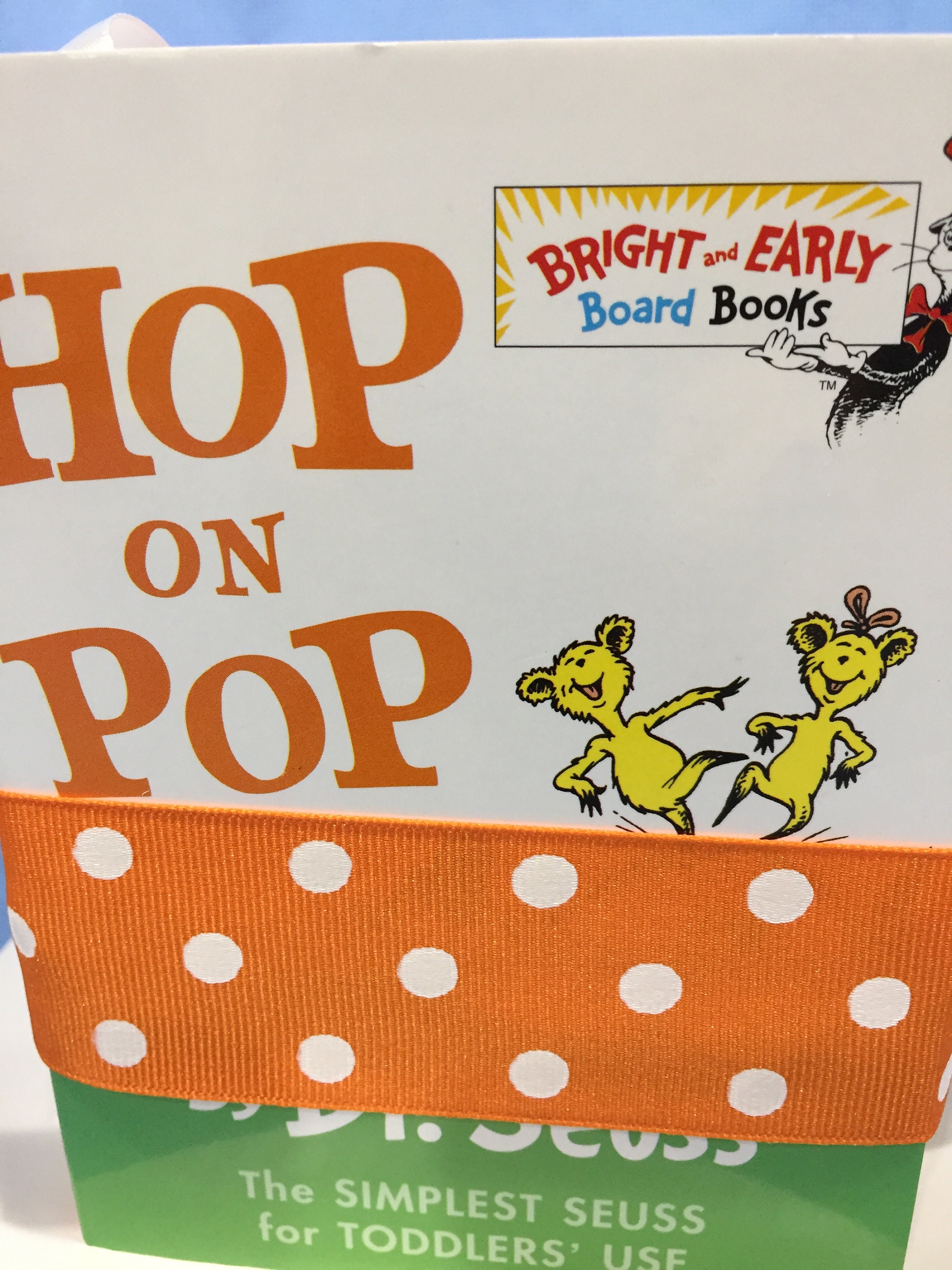 Hop on pop popcorn labels