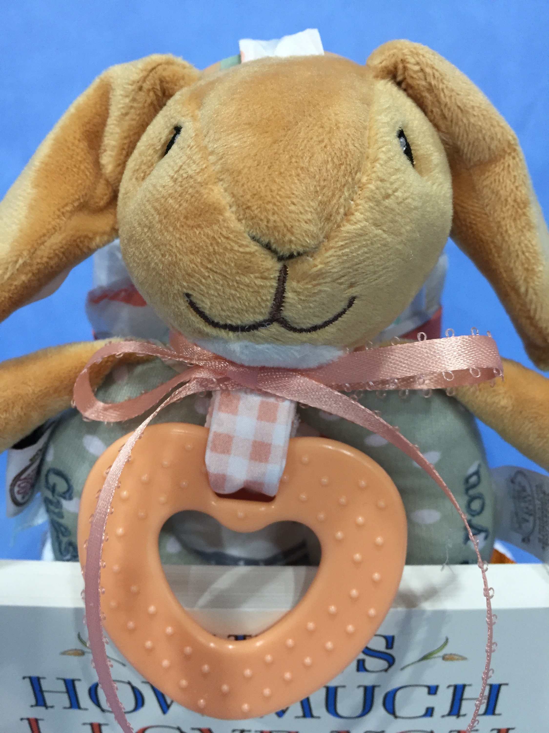 Honest Company Diapers Guess How Much I Love You Rabbit Teether