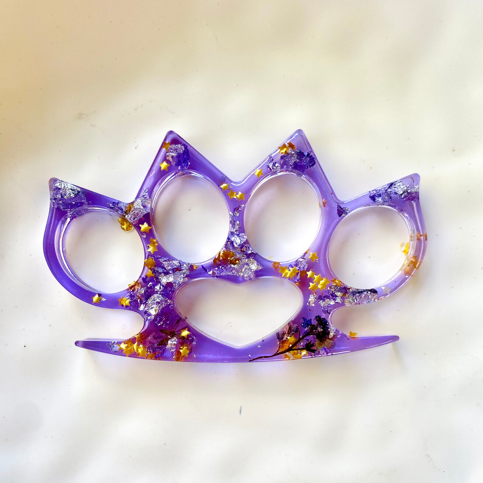 Purple Pigmented Decorative Knuckles Etsy