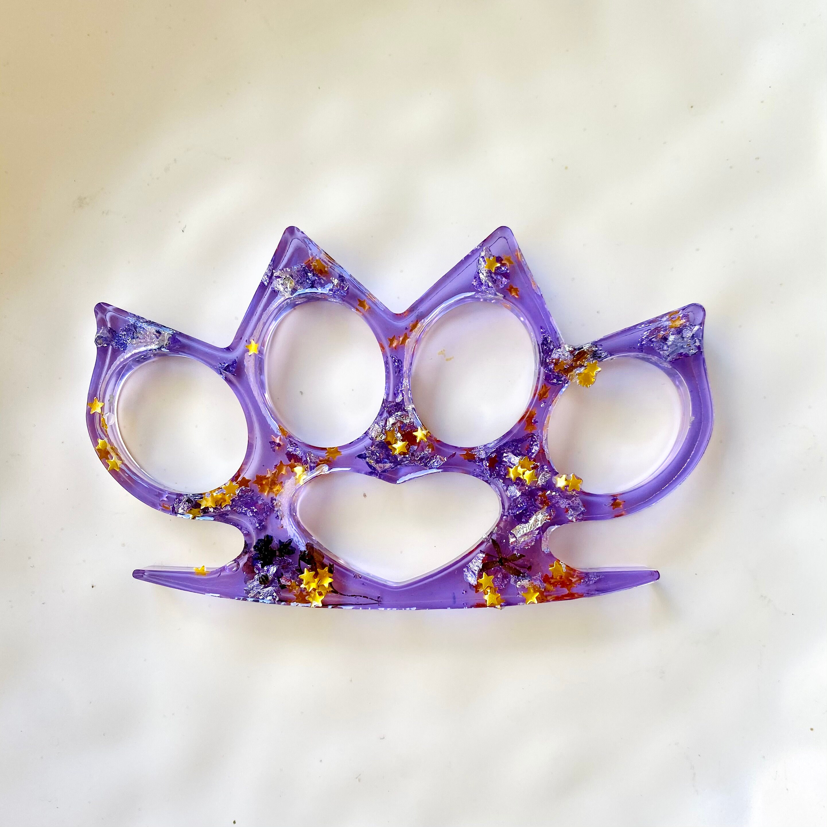 Purple Pigmented Decorative Knuckles Etsy