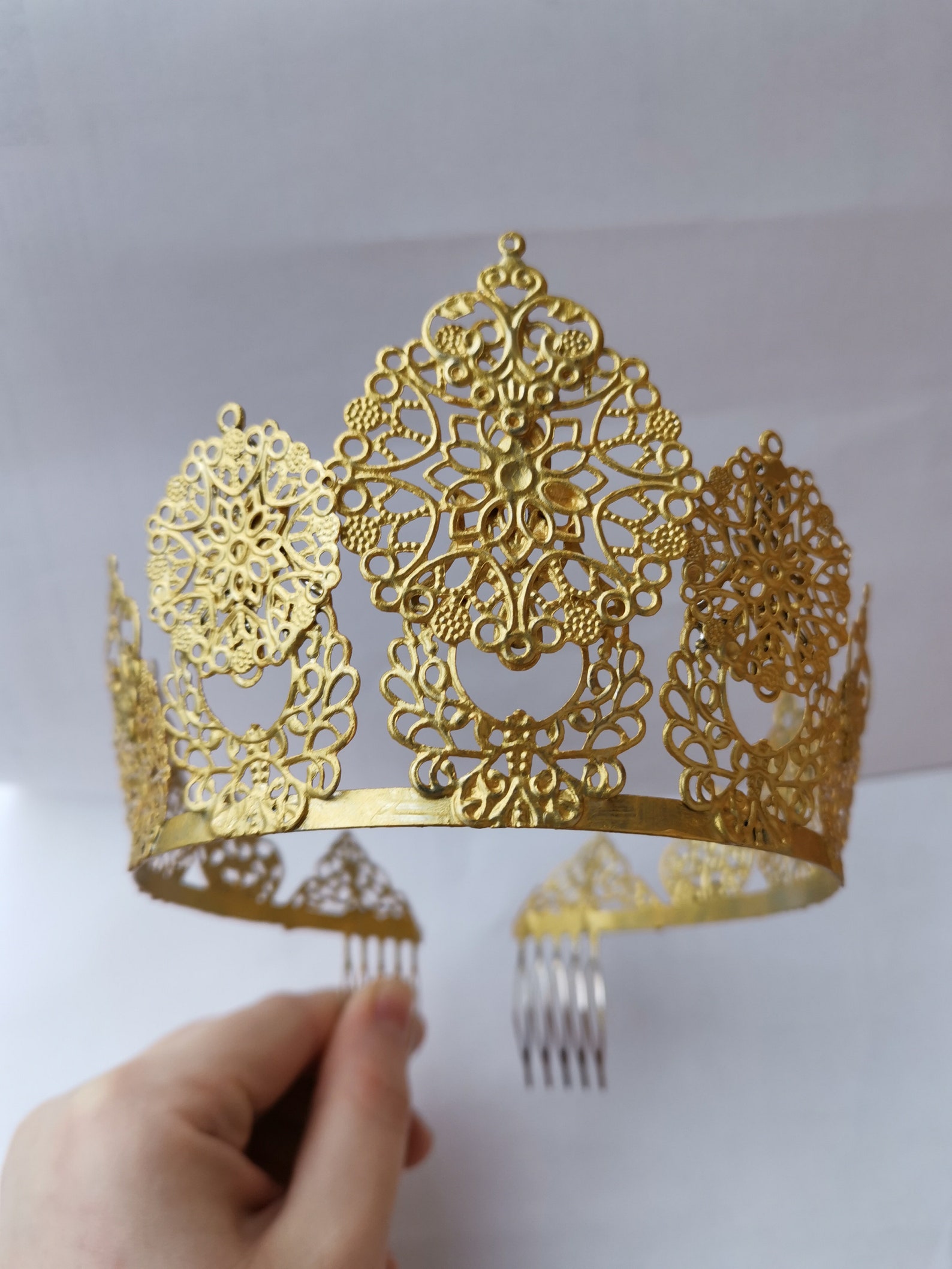 Crown Blank Metal Base Base for Crowns Metal Base for Crow Etsy