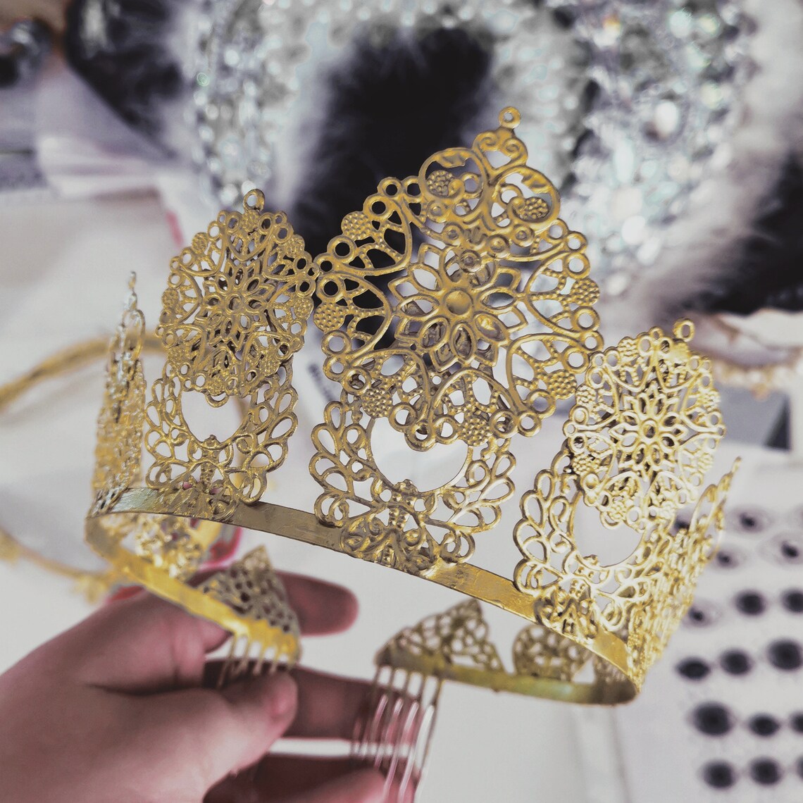 Crown Blank Metal Base Base for Crowns Metal Base for Crow Etsy