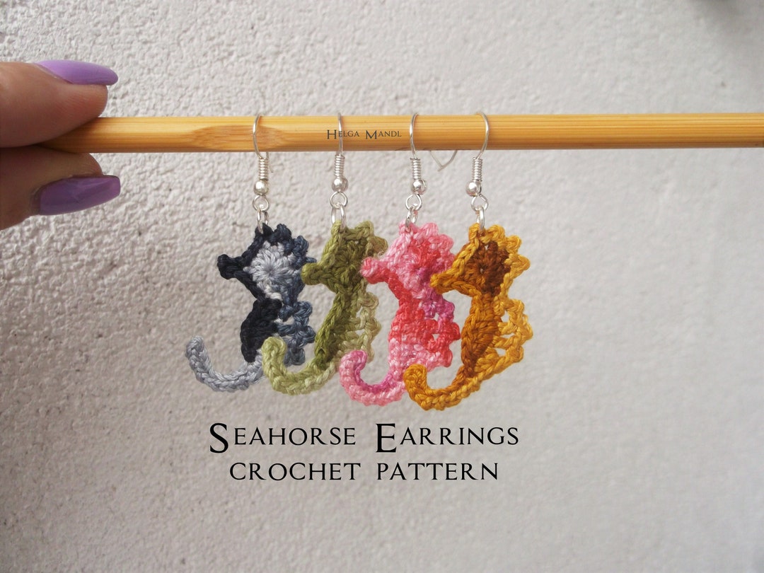 Crochet Floating Locket, Choose Color, Gift for Crocheter, Micro