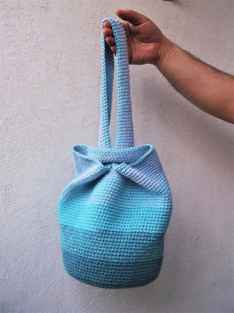Simple Knot Bag CROCHET PATTERN Japanese Knot Bag Crochet Etsy