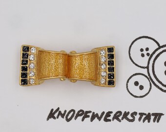 1 metal garment hook, garment clasp, traditional costume clasp, buckles, metal button, Middle Ages, Oktoberfest, Dirndl, clasp, closure
