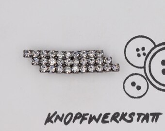 1 metal garment hook, garment clasp, traditional costume clasp, buckles, metal button, Middle Ages, Oktoberfest, Dirndl, clasp, closure