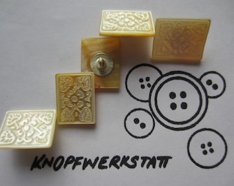 5 mother of pearl buttons 15 mm or 18 mm, buttons, traditional buttons, buttons, craft button, mother of pearl, mother of pearl buttons, natural material, blouse button