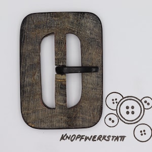 1 belt buckle made of horn, traditional clasp, beltbuckle, Middle Ages, Oktoberfest, Bavaria, Dirndl, clasp, closure, belt buckle,