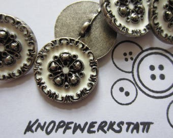 5 metal buttons 18 or 32 mm, buttons, costume buttons, buttons, buttons, buttons, sewing button, craft button, metal button,