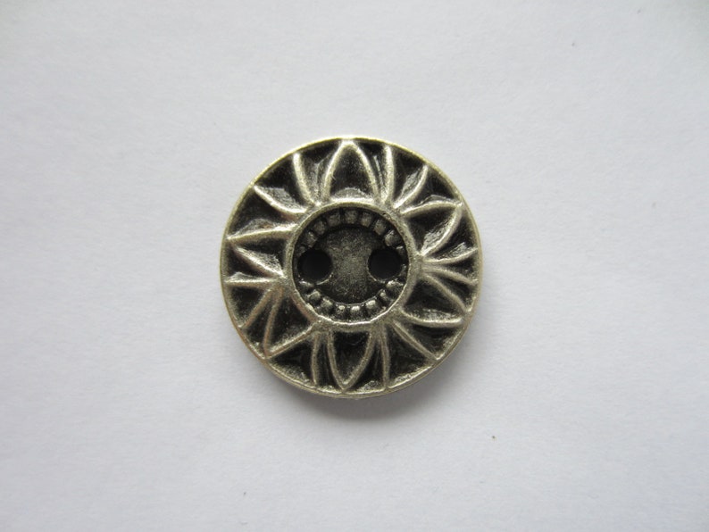 Flower Sewing Button Buttons Buttons Buttons Craft Button,metal button 5 Metal Buttons 20mm Buttons Trachtenkn\u00f6pfe Star flower