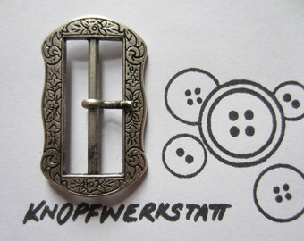 1 metal belt buckle, traditional costume closure, beltbuckle, Middle Ages, Oktoberfest, Bavaria, Dirndl, clasp, closure, belt buckle,