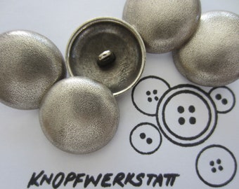 5 boutons métal 18 mm, 23 mm ou 25 mm, boutons, boutons traditionnels, boutons, bouton à queue, bouton métal, bouton chemisier, bouton veste, bouton manteau