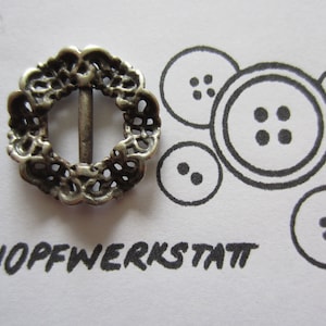 1 metal belt buckle, traditional costume closure, beltbuckle, Middle Ages, Oktoberfest, Bavaria, Dirndl, clasp, closure, belt buckle,