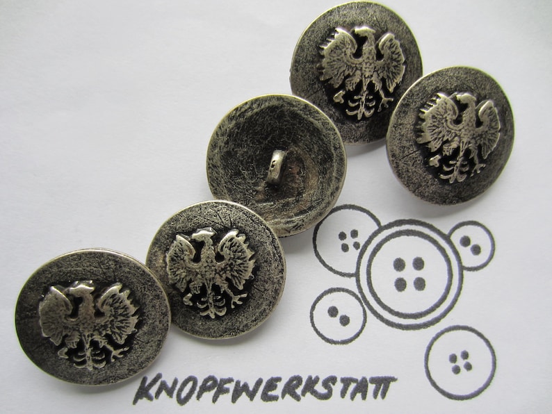 buttons horse,coat of arms,eagle,eagle 5 metal buttons 18.23 or 26 mm buttons metal button buttons sewing button craft button buttons