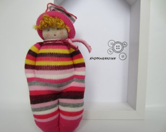 Schmusepuppe, Puppe,Sock doll, Sockenpuppe, Sockenpüppchen,doll,