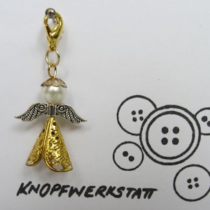 angel, guardian angel, lucky charm, bag pendant