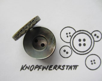 5 Perlmuttknöpfe 15, 18 oder 23mm,Buttons,Schaltflächen,Trachtenknöpfe,Knöpfe,Sewing Button,Craft Button,mother of pearl,Permuttknöpfe,