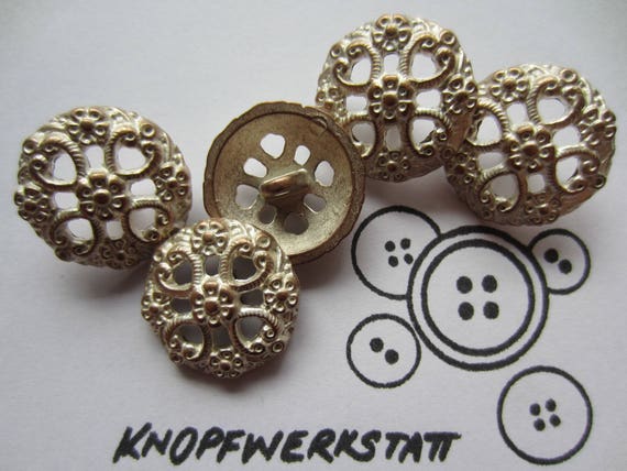Metal Buttons 18 Mm or 23 Mm, Buttons, Traditional Buttons