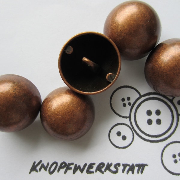 6 Metallknöpfe 23mm , Buttons, Trachtenknöpfe, Tasten, Schaltflächen, Knopf, Knöpfe, Sewing Button, Craft Button ,cute,metal button