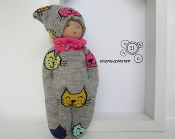 Schmusepuppe, Puppe,Sock doll, Sockenpuppe, Sockenpüppchen,doll,