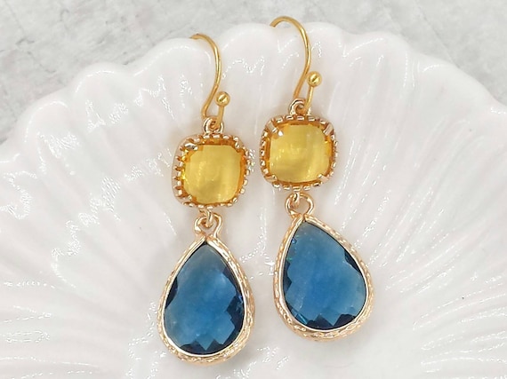 Navy blue hotsell fashion jewelry