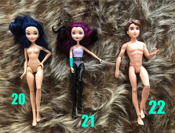 Disney Descendants Dolls Lot of 9 for Doll Making/ooak/collection. -   Finland