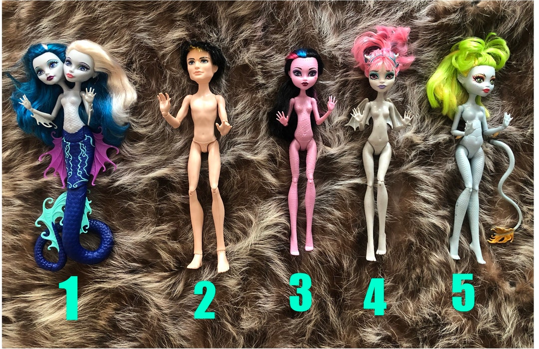 Monster High and Ever After High Dolls for OOAK Customizing 