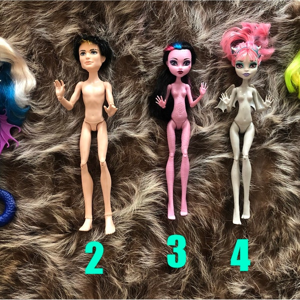 Monster High and Ever After High Dolls for OOAK Customizing