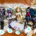 Monster High and Ever After High Dolls, Fully and Partially Clothed for OOAK Customizing