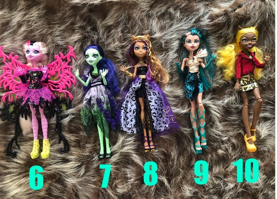 Monster High and Ever After High Dolls Fully and Partially - Etsy Finland