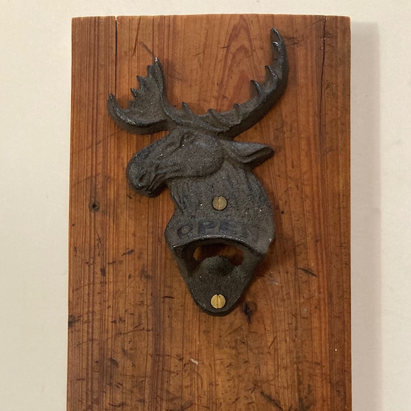 Wooden Bottle Opener Plaque Etsy