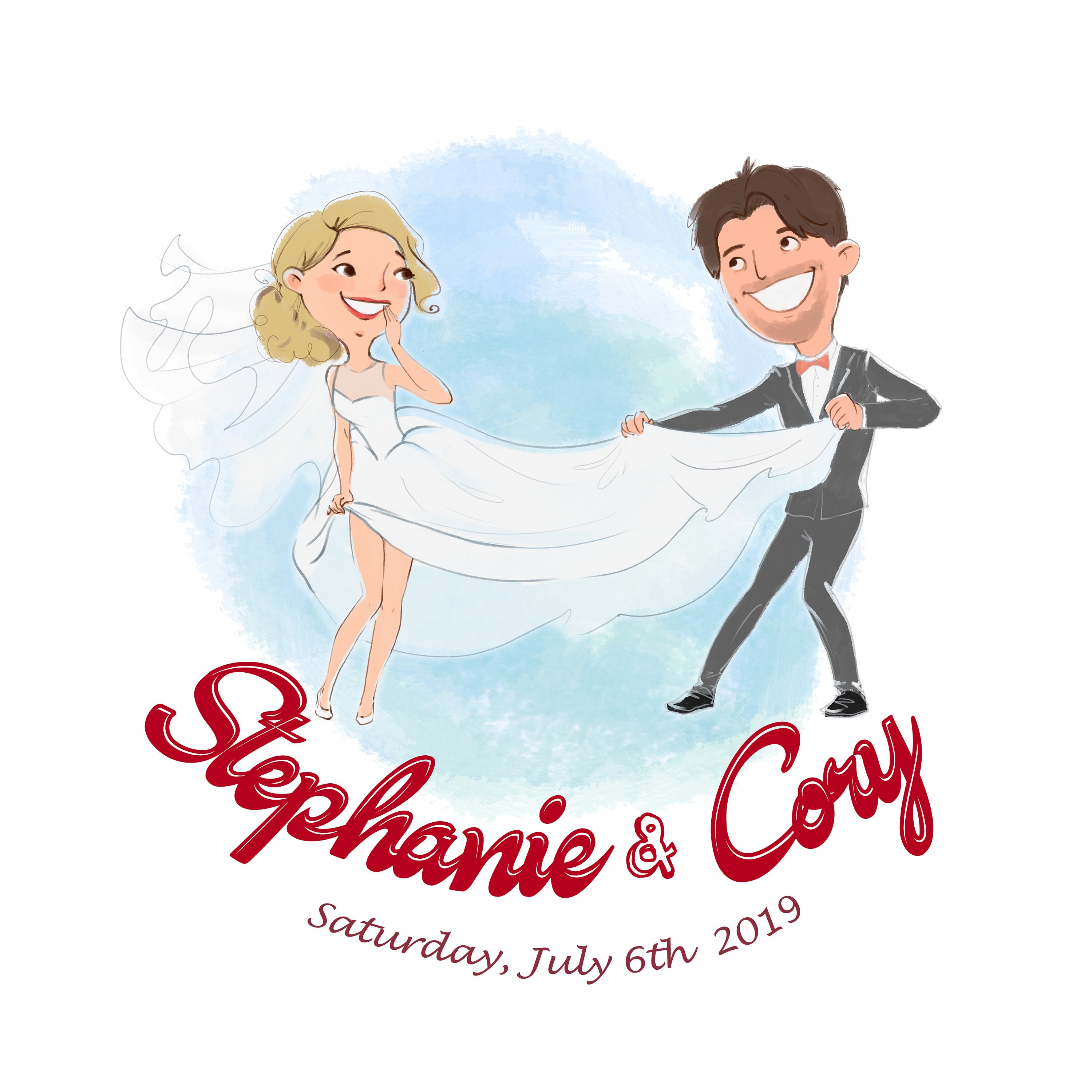 Caricature Save the Date Cartoon Invitations Funny Wedding - Etsy Caricature Save the Date Cartoon Invitations Funny Wedding - Etsy