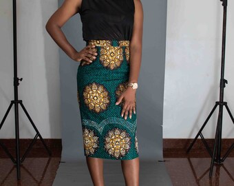 latest kitenge skirts