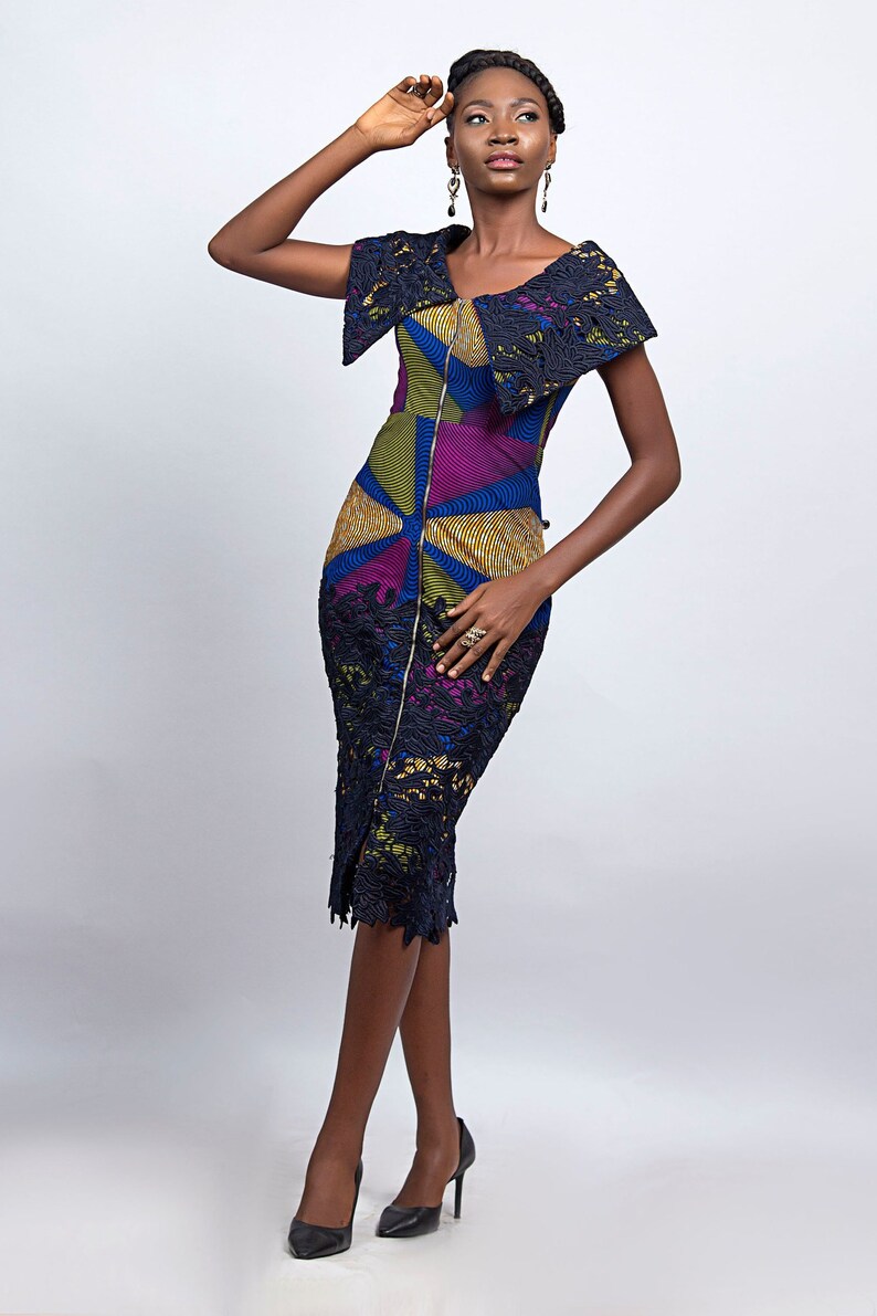 Ankara pencil dresses Clearance