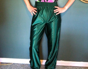 snap warm up pants