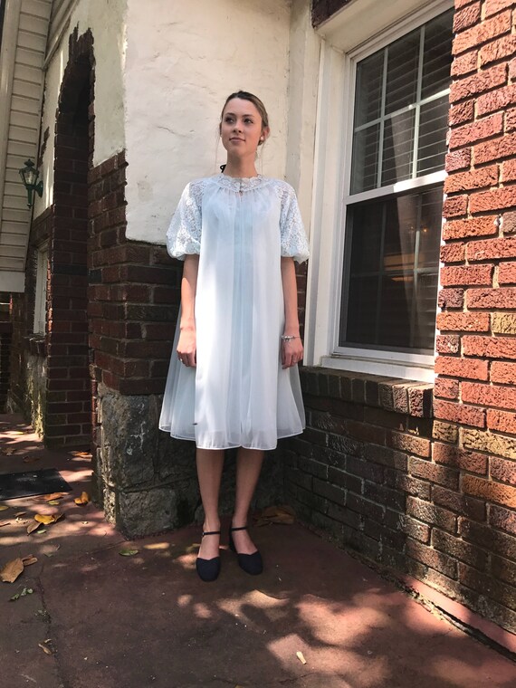 1950's Vanity Fair Peignoir Set, Vanity Fair Sheer
